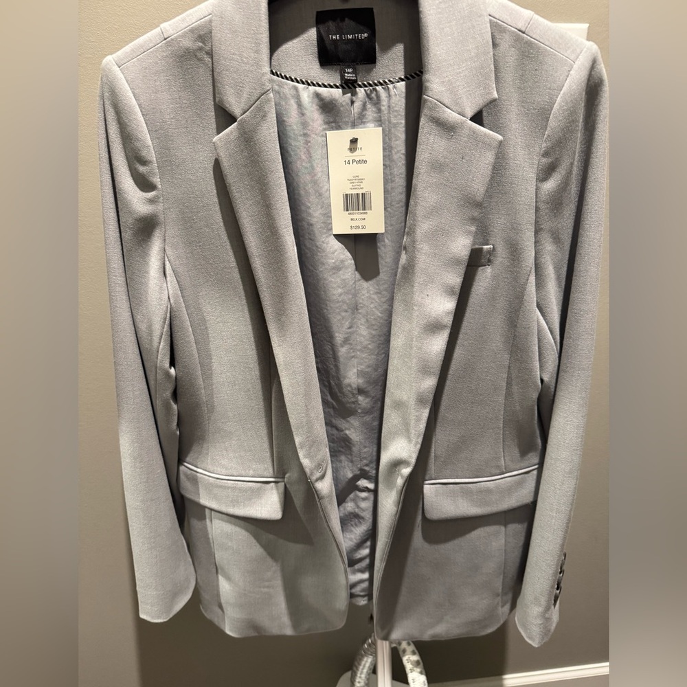 Petite The Limited gray blazer, PL